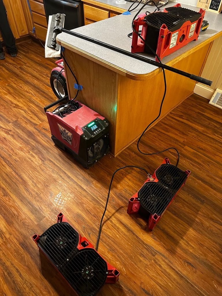 Residential Basement Water Damage Repair