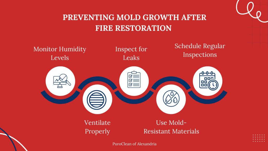 Preventing Mold Growth After Fire Restoration