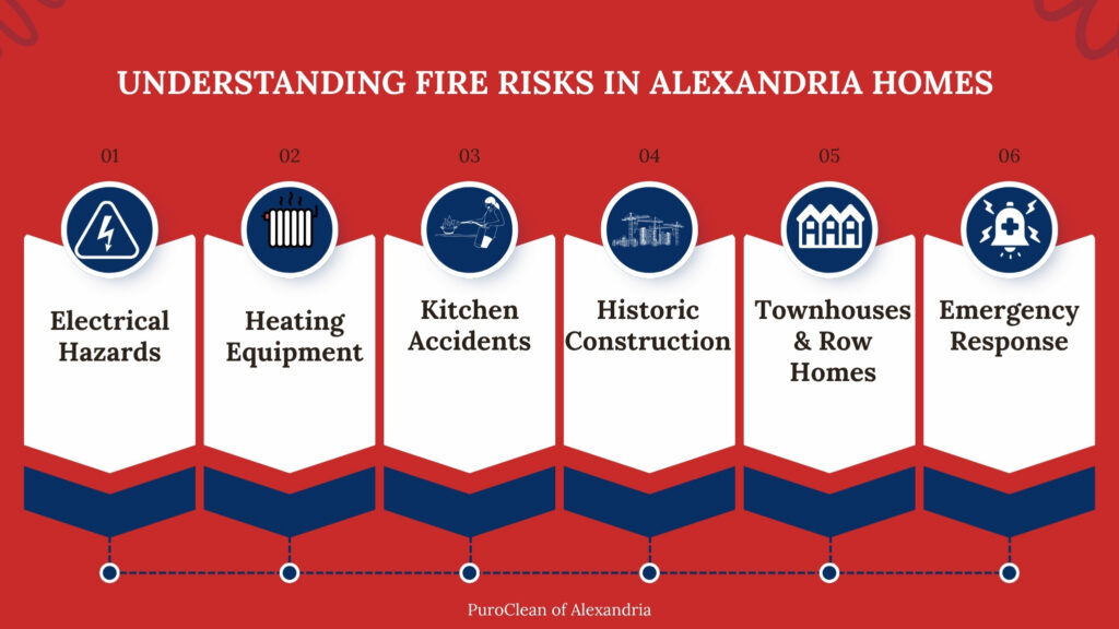 Fire risks in Alexandria homes