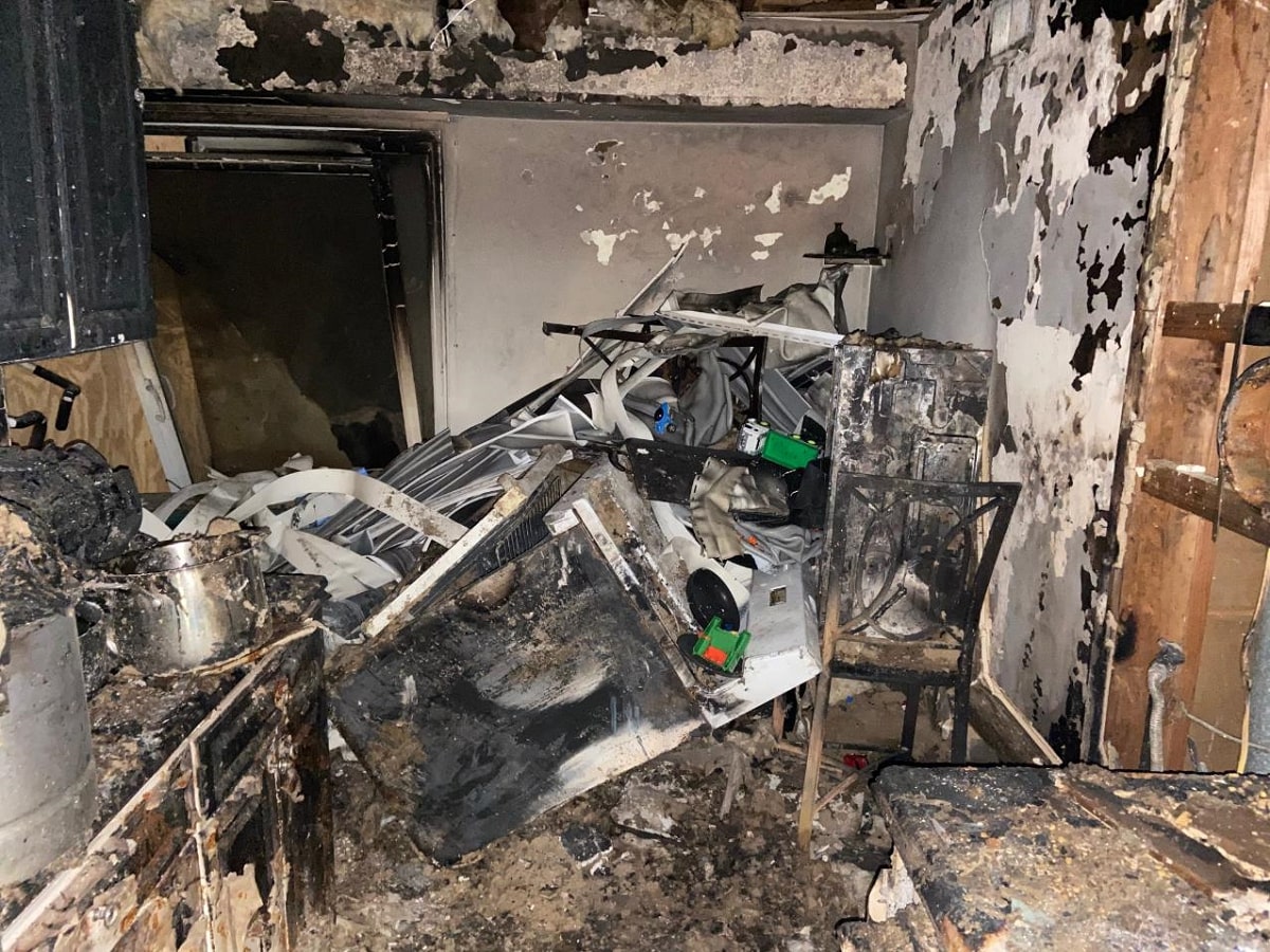 fire damage restoration