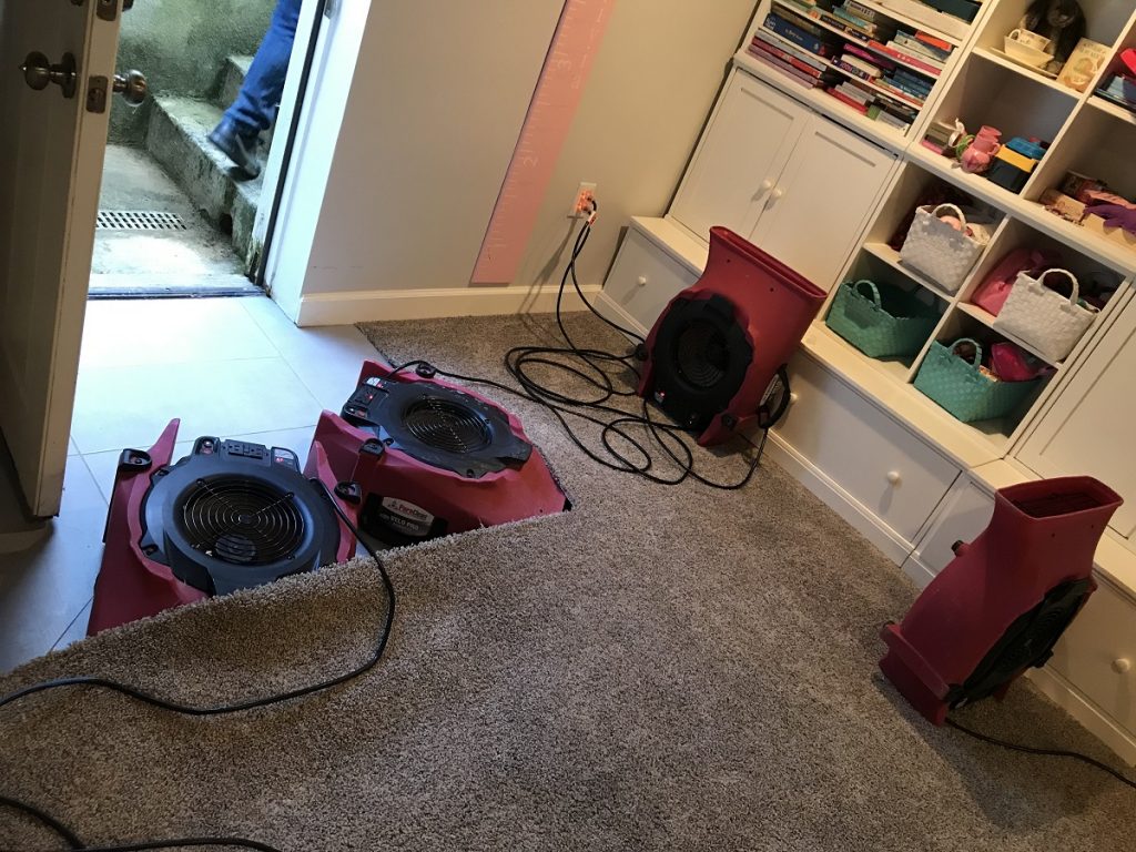 water damage restoration McLean