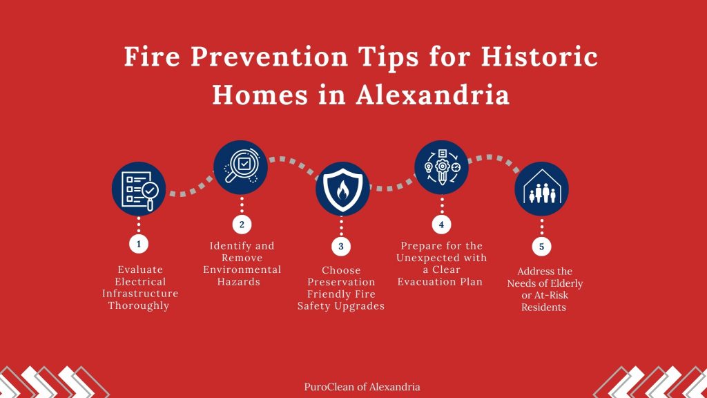 fire prevention tips for historic homes in Alexandria