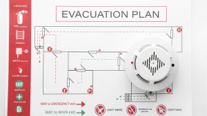 fire escape plan Alexandria