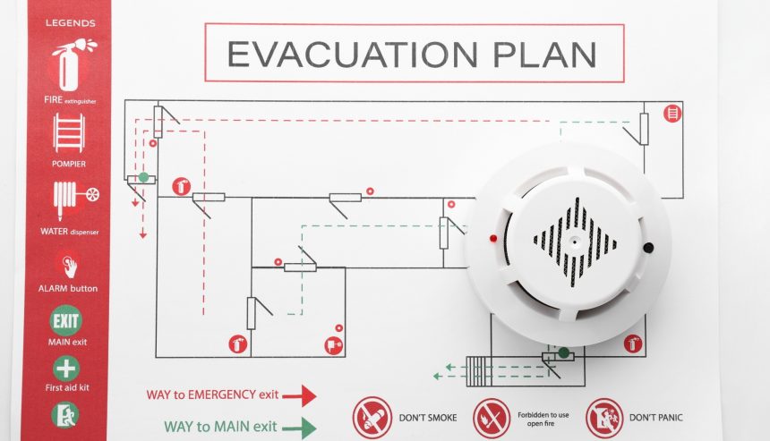 fire escape plan Alexandria