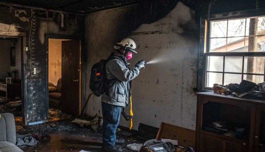 fire damage recovery Alexandria