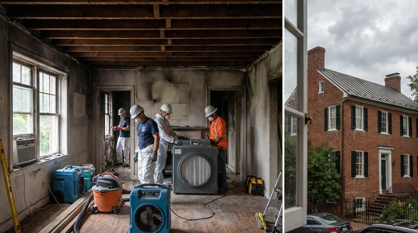 How Long Does Fire Damage Restoration Take in Alexandria Homes?