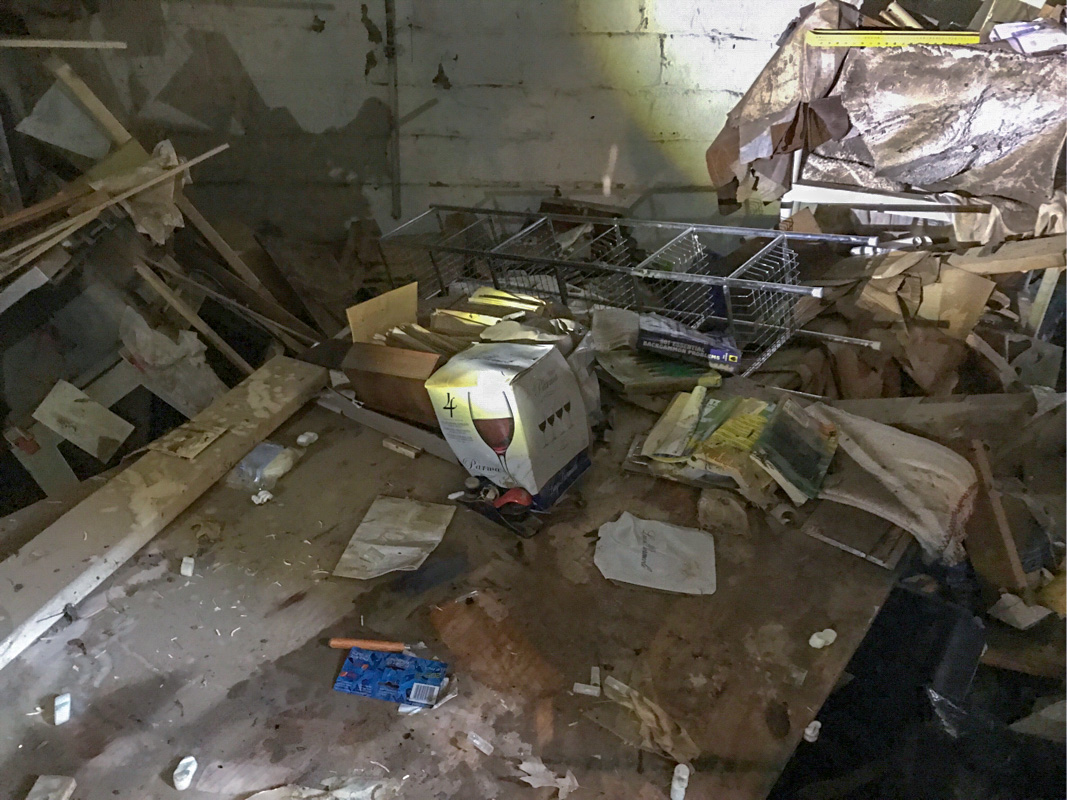 Flood Cleanup Basement