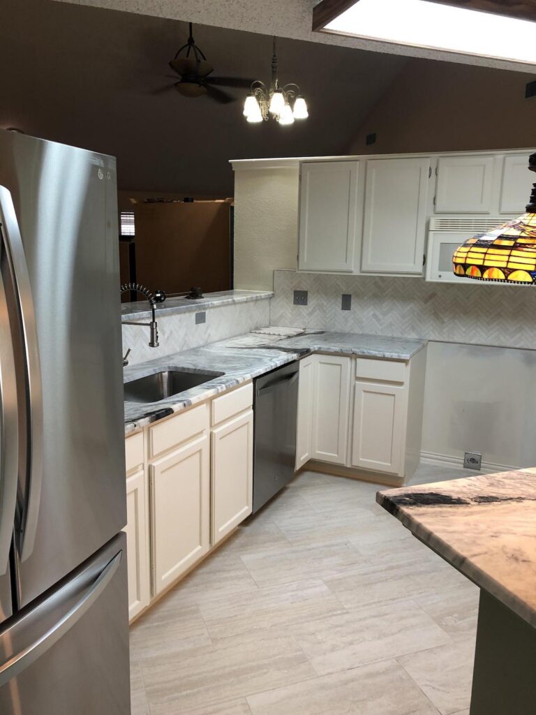 Water damage restoration in Allen.