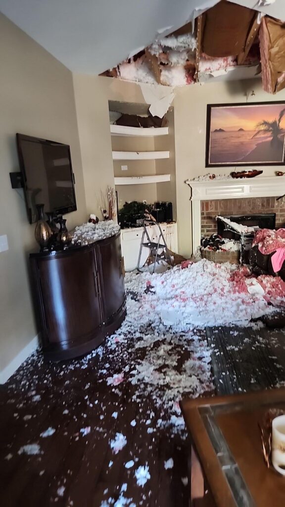 The water softener leak is in progress in Allen, TX.