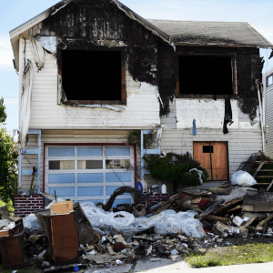 Fire damage restoration