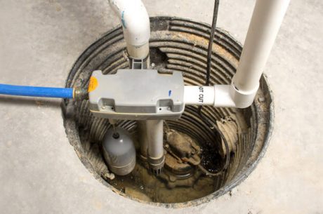 sump pump flooded basement