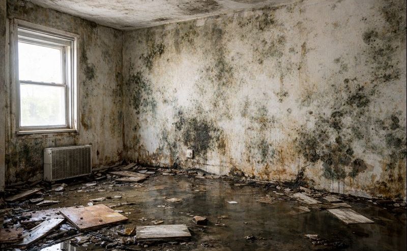 mold after heavy rain or flooding in Ann Arbor