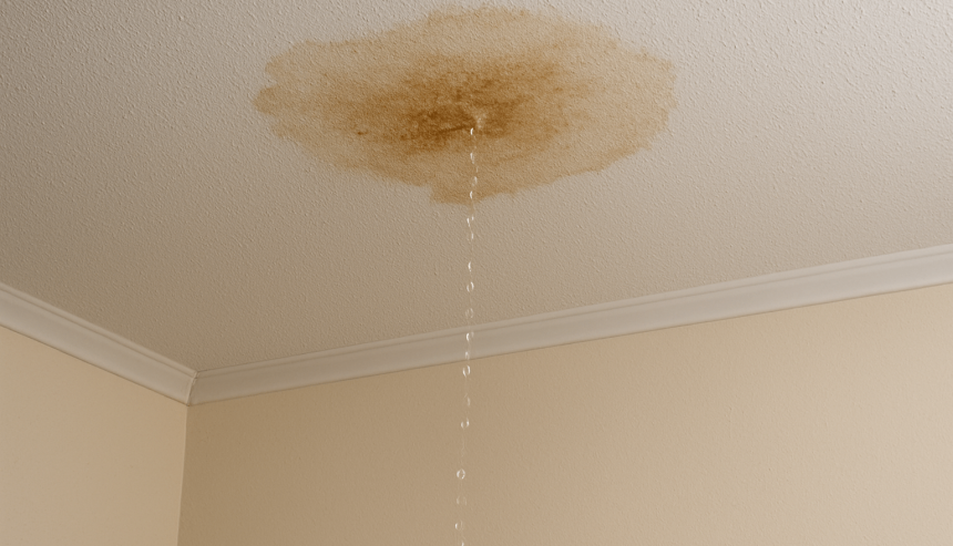 Water leaking from Ceiling