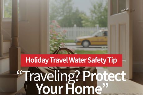 prevent frozen pipes while away