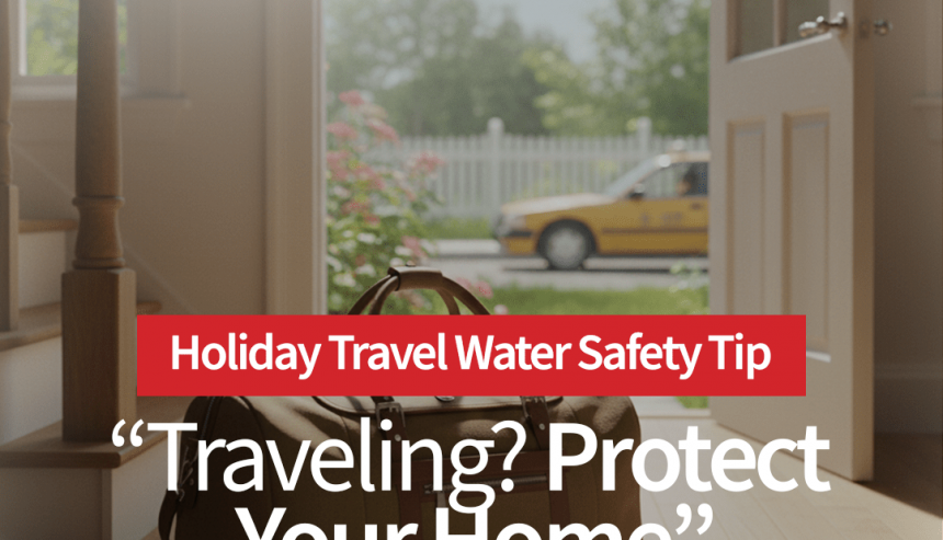 prevent frozen pipes while away