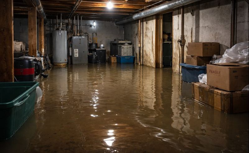 Standing water in basement