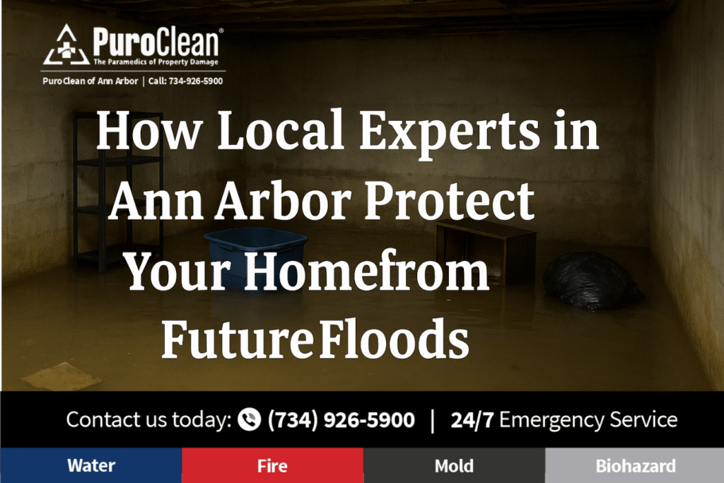 How Local Experts in Ann Arbor Protect Your Home from Future Floods. Basement flood cleanup near me