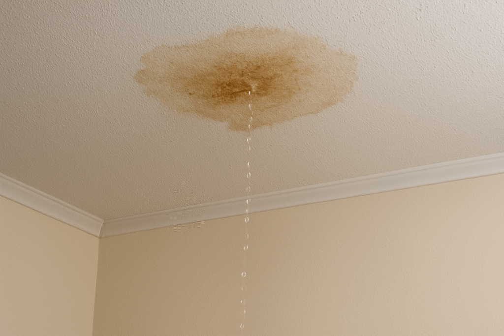 Water leaking from Ceiling