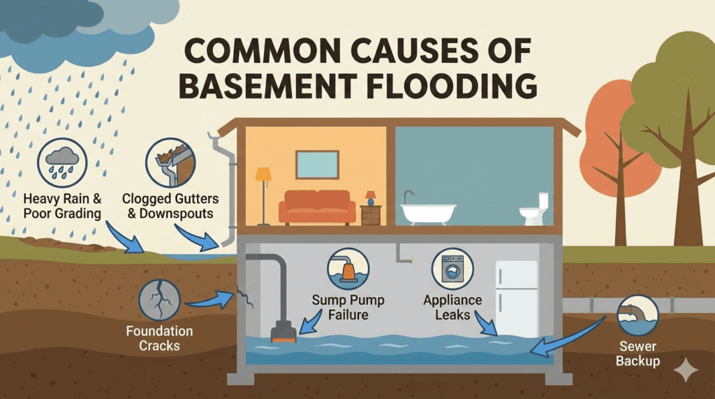 Basement Water Remediation Near You