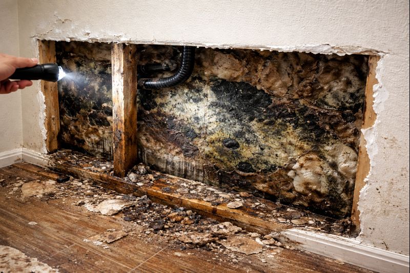 Hidden moisture damage