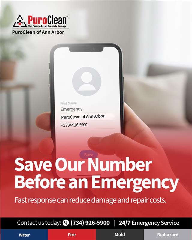 PuroClean of Ann Arbor phone number