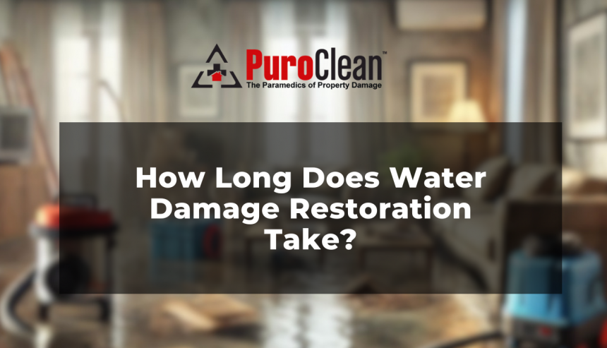 How Long Does Water Damage Restoration Take?