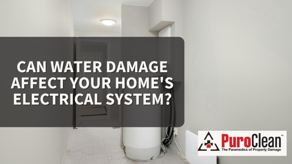 water damage electrical system