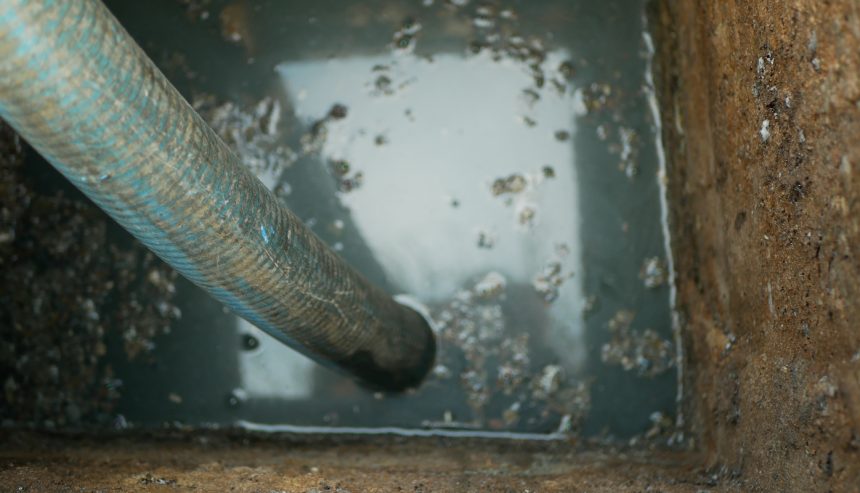 sewage backup removal
