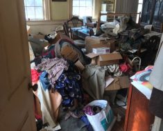 hoarding room filled with belongings PuroClean auburn