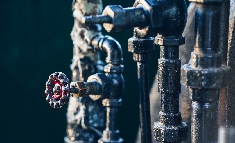 Frozen pipes used to show the dangers of the cold