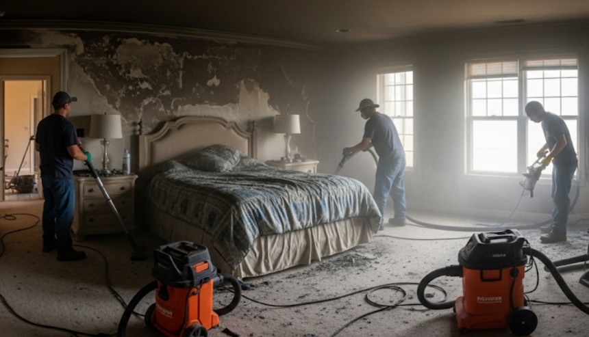 Fire Damage Cleanup in Portland