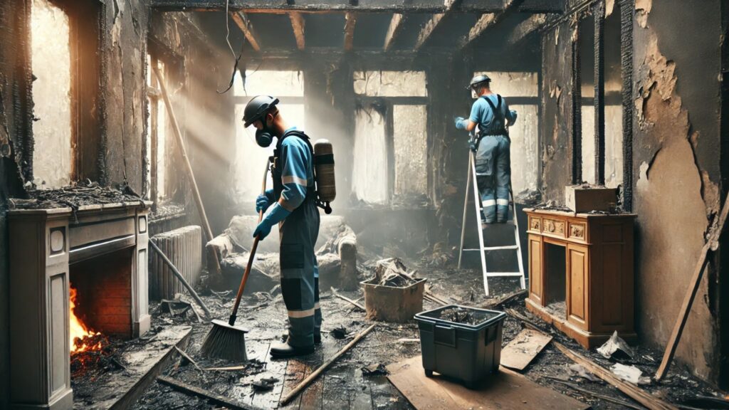 Quick Fire Damage Cleanup Service in Bailey Island, Cumberland County, Maine