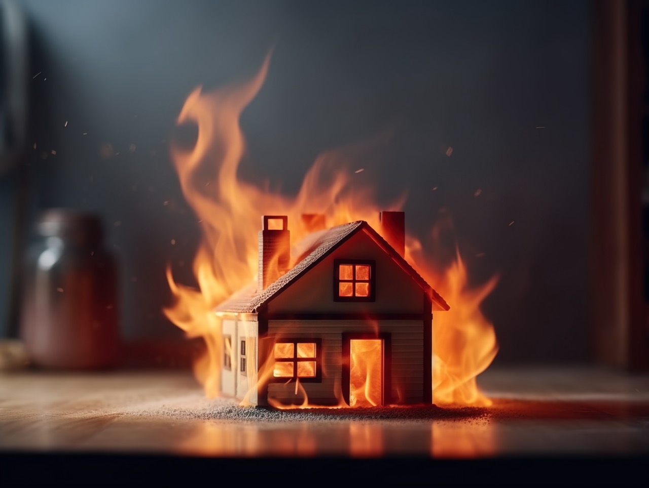 1.3 Residential Fire Risks: Avoid Leaving Candles Unattended.