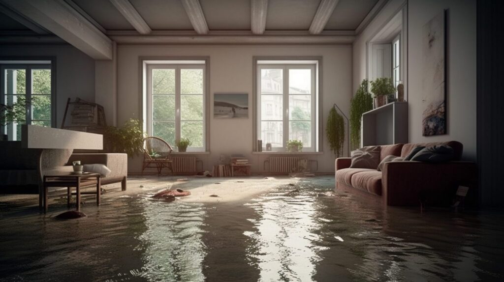 Water damage aftermath