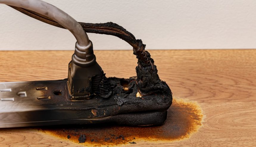 electrical overload fire risk