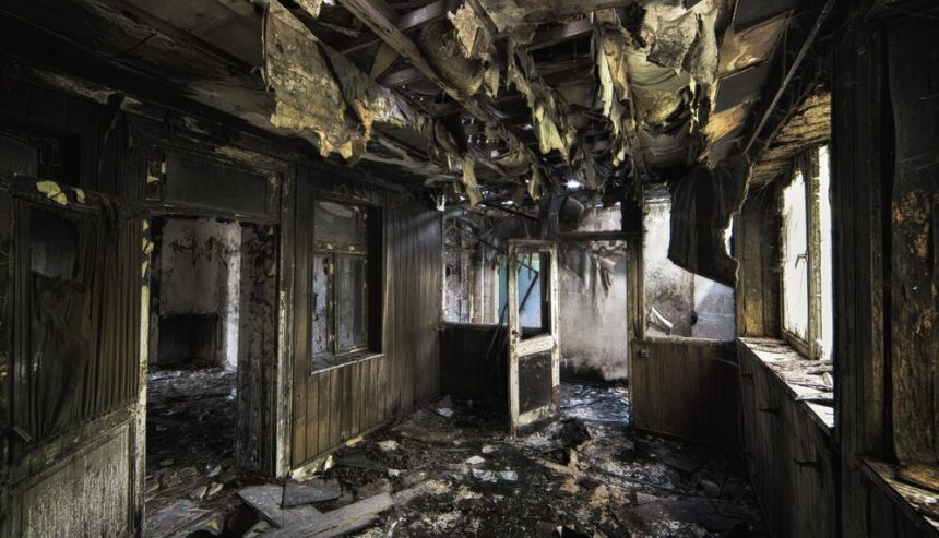 Fire damage restoration