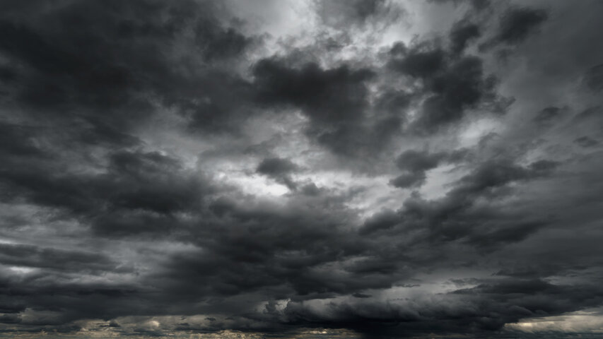 Dark, dramatic sky.