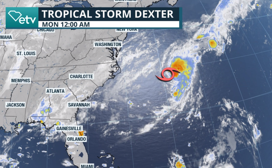 tropical storm dexter
