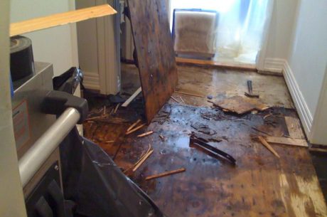 water damage restoration