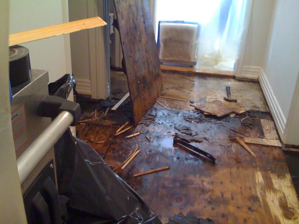 water damage restoration