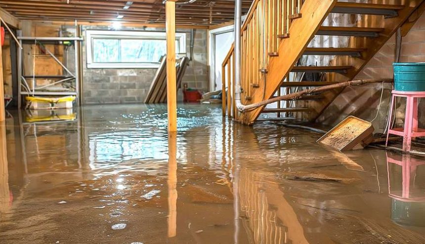 Basement Flooding in Baldwin Homes