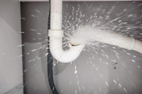 pipe bursts