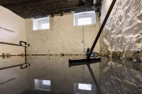 basement sewage
