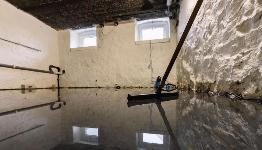 basement sewage