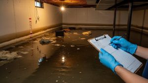 water damage assessment