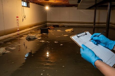 water damage assessment