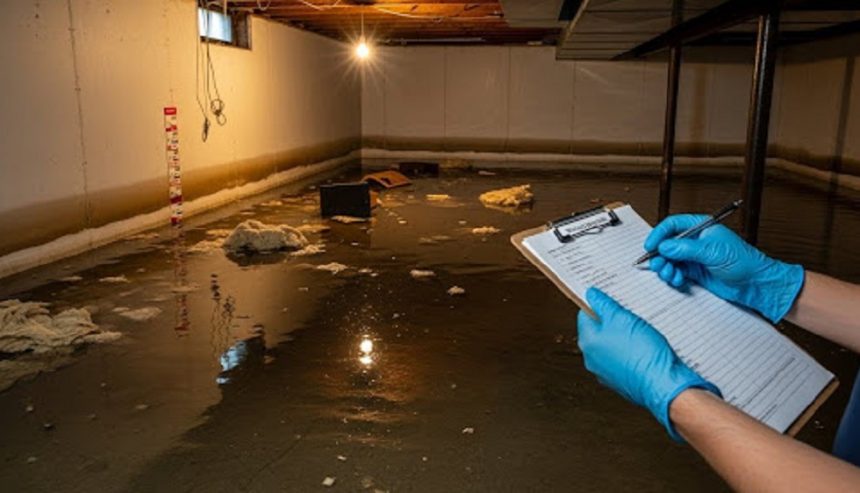 water damage assessment