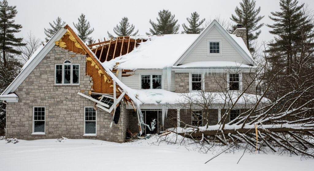 Winter Storm Damage