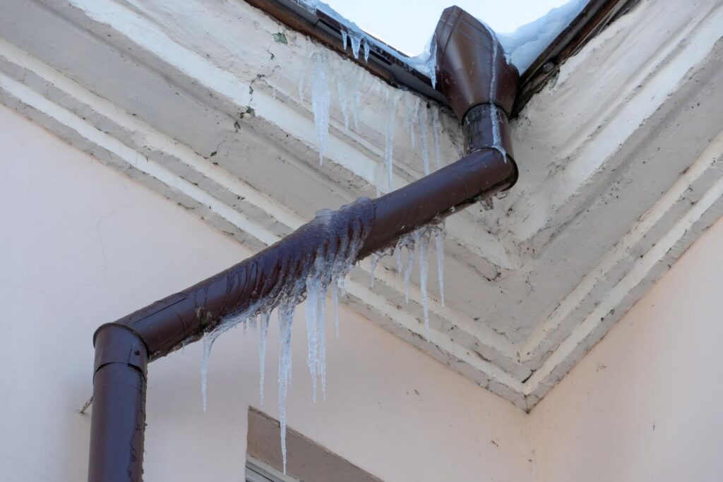 burst pipe
