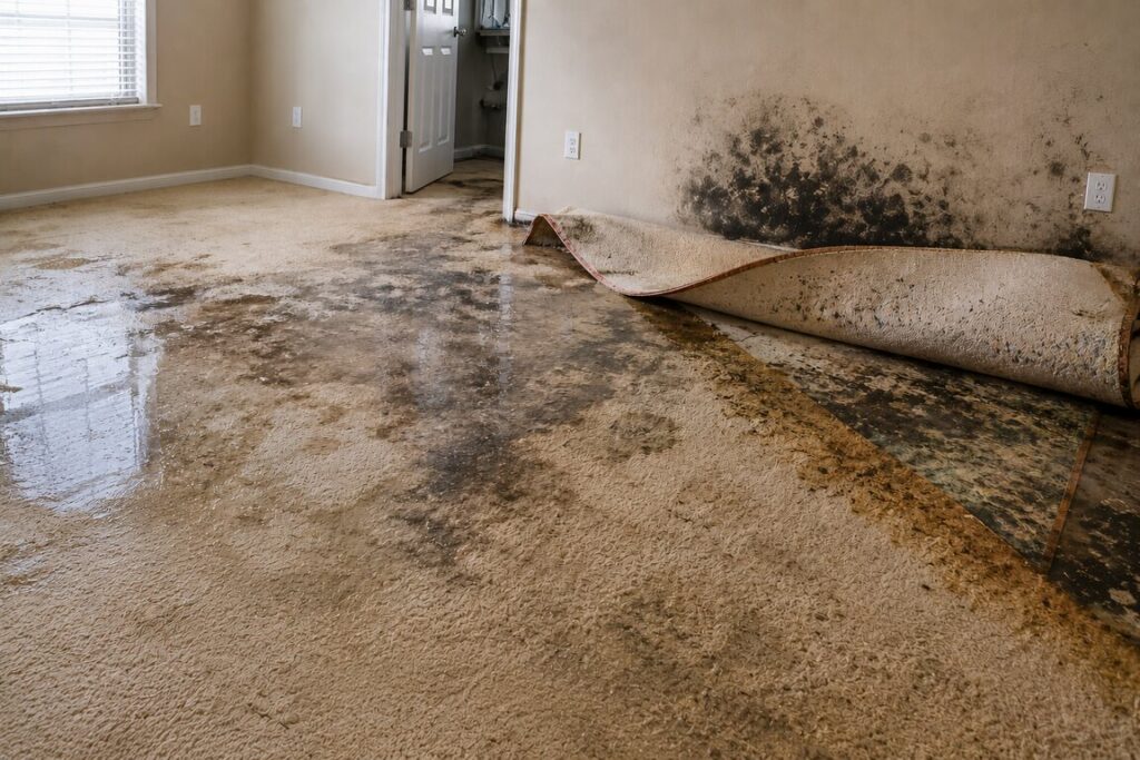 carpet water